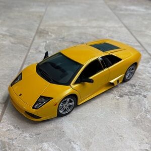 Yellow Lamborghini Murcielago LP640 Diecast Sports Car